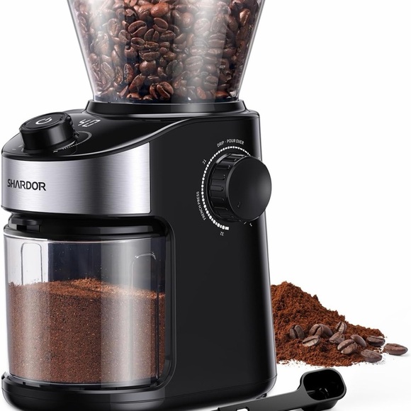 SHARDOR Electric Coffee Grinder Black - Picture 2 of 9